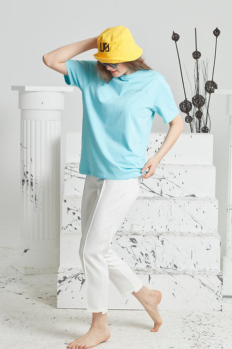 Summer Colection Blue Tshirt