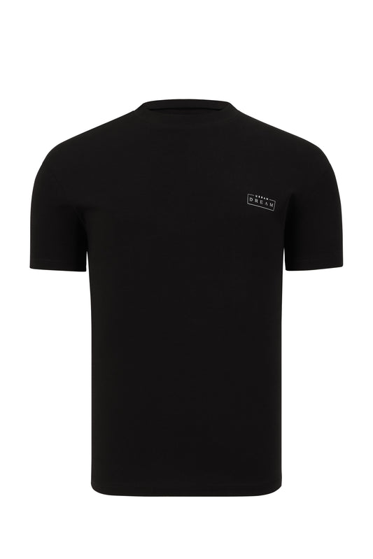 Secret Dream Siyah Oversize T-shirt
